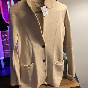 J crew sweater blazer